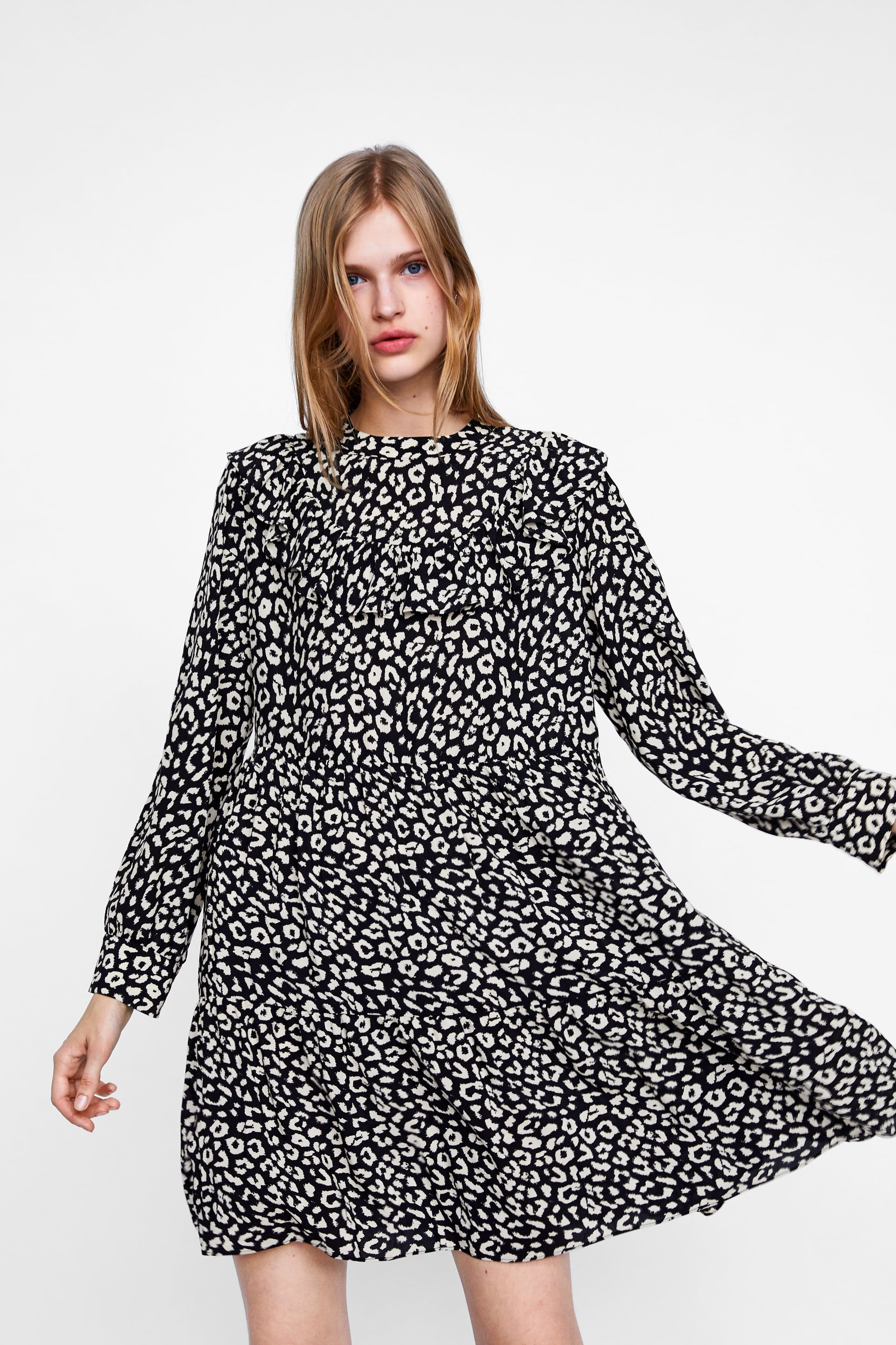 vestido animal print 2019