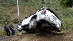 Momento del accidente